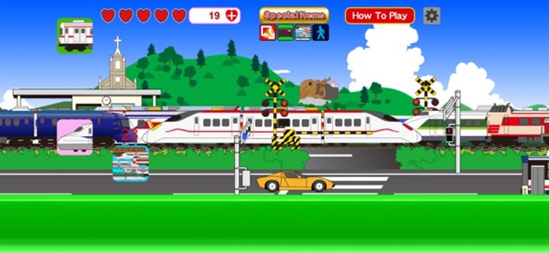 Railroad Crossing Train S screenshot