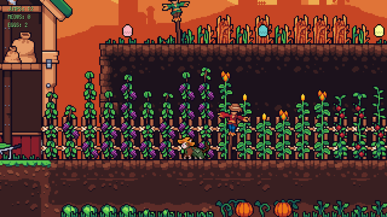 Rooftop Rascal: The Farmer Cat screenshot