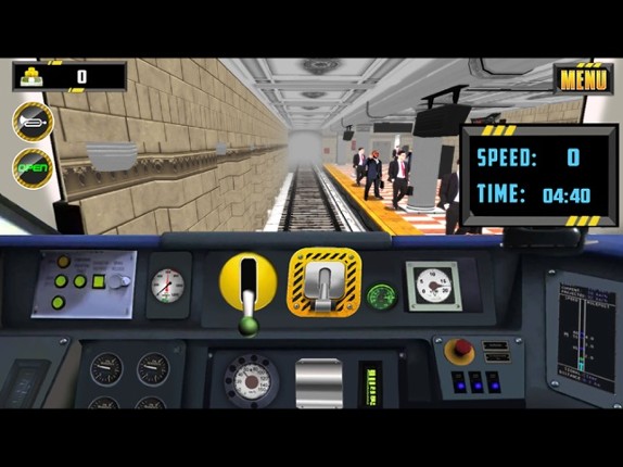 Subway Train 3D Control screenshot