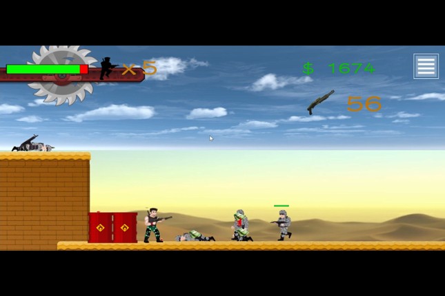 The Last Metal Shooter screenshot