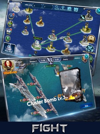 War of Warship:Pacific War Image
