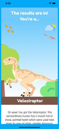 What Dinosaur Am I? screenshot