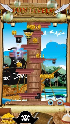 Awesome Pirate Jump Crazy Adventure Game by Super Jumping Games FREE screenshot