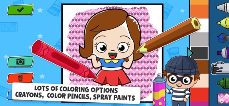 Baby Town - Coloring Games 2+ screenshot