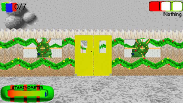 Baldi's Basics Christmas Bash. screenshot