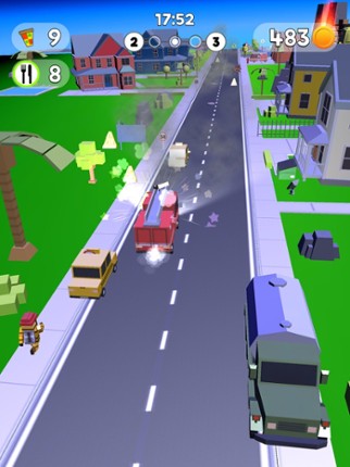 Ding Dong Delivery Runner Game screenshot
