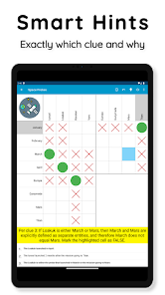 Logic Grid Puzzles: Brain Game Image