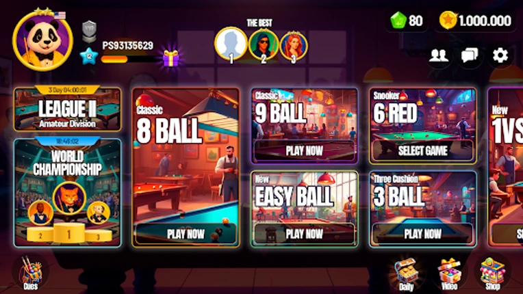 All in One 8 Ball Pool Online screenshot