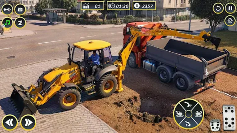 Excavator Sim 3D Construction screenshot