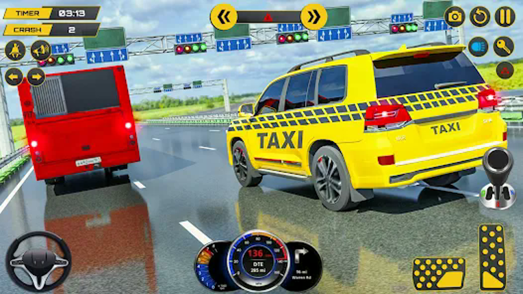 Taxi Games: City Car Driving screenshot