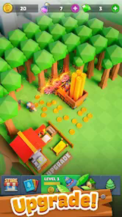 Gold Valley - Idle Lumber Inc screenshot