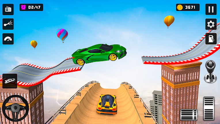 Mega Ramp Car Stunts-Car Game screenshot