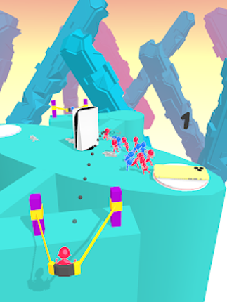 Sling Fight 3D Image