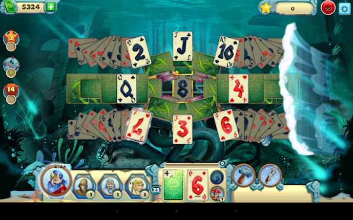 Solitaire Atlantis screenshot