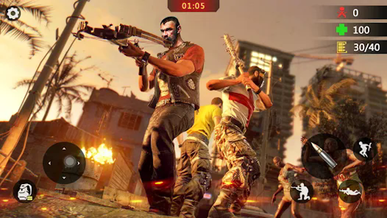 Zombie Trigger 3D Gun Shooter Image