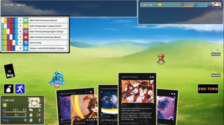 Genshin the Tarot - Pre Alpha Image