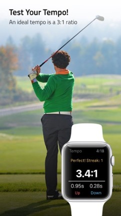Golf Swing Tempo Analyzer screenshot