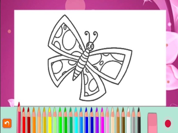 Ladybug and bee coloring book for boy and girl Image