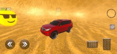 Luxury LX Prado Desert Driving Image