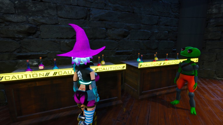 Neon Magic: Witch shop screenshot