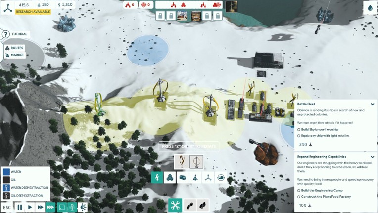 Oasis Mission: Colony Sim screenshot