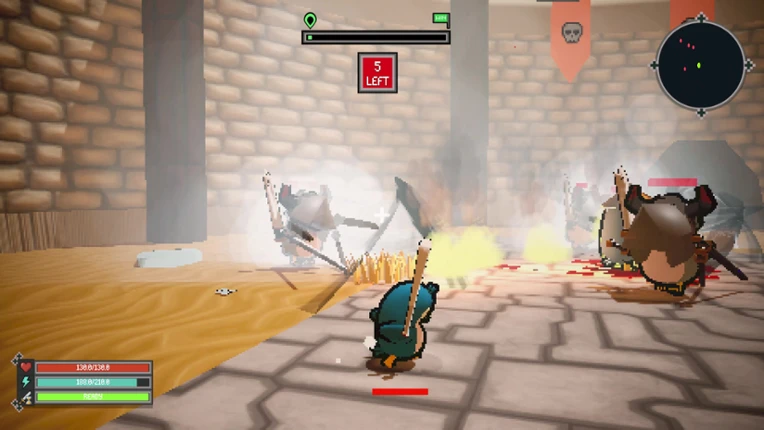 Penguin Gladiators screenshot
