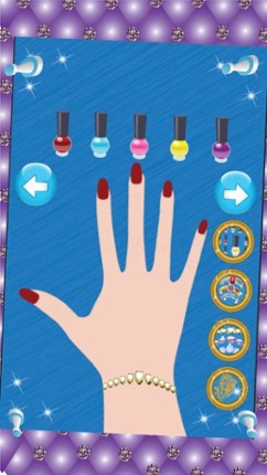 Princess Manicure &amp; Pedicure - Nail art design and dress up salon game screenshot
