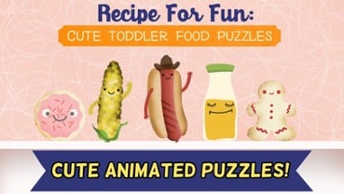 Recipe for Fun: Cute Toddler Food Puzzles Image