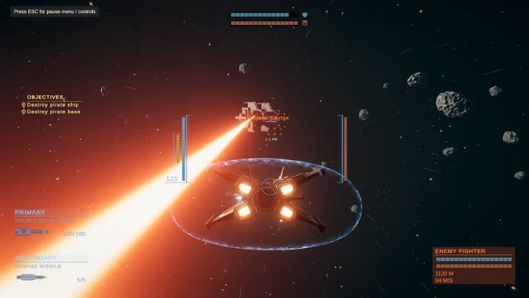 Starship Fighters: Space Combat Simulator screenshot