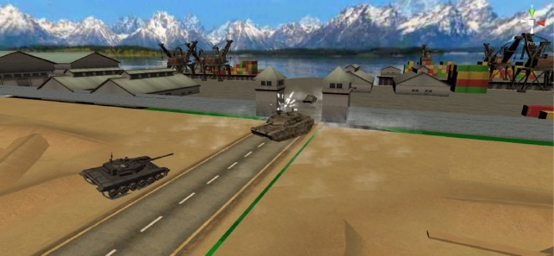 Take Down &amp; Blast Enemy Tanks screenshot