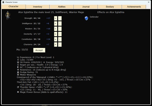 Tower of Eglathia screenshot