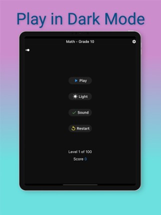10th Grade Math Challenge screenshot