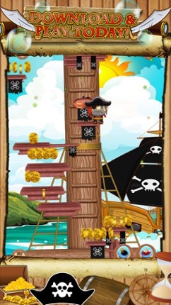 Awesome Pirate Jump Crazy Adventure Game by Super Jumping Games FREE screenshot