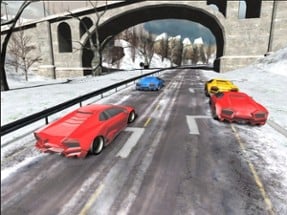 Car Racing Winter Image