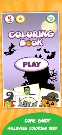 Coloring book : Draw Halloween screenshot