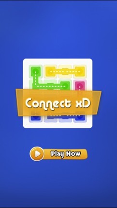 Connect xD — Match dots by color game screenshot