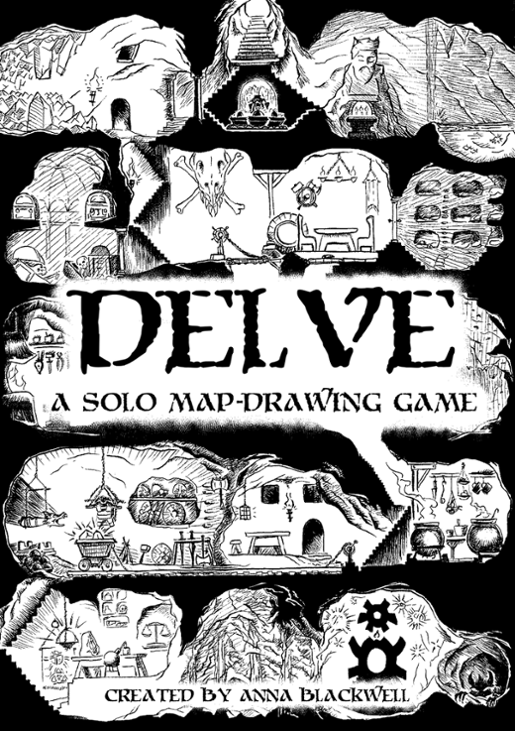 Games like DELVE: A Solo Map Drawing Game
