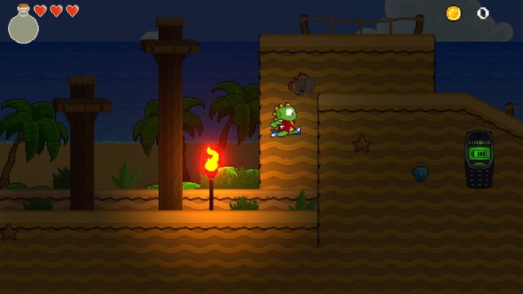 Dinopunk: the Cacops adventure screenshot