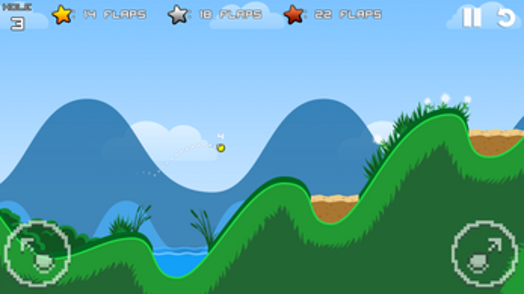Flappy Golf screenshot