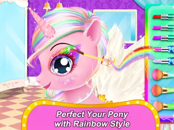 Rainbow Pony Makeover screenshot