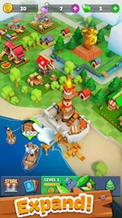 Gold Valley - Idle Lumber Inc screenshot