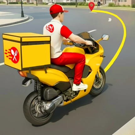Street Food Delivery Sim Games Image