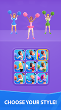 Cheerleader Run 3D Image