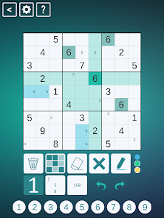 Classic Sudoku screenshot