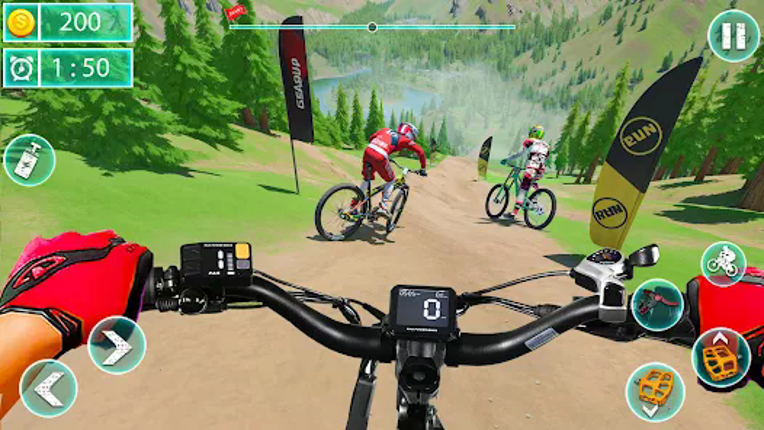 MTB Downhill: BMX Racer Image