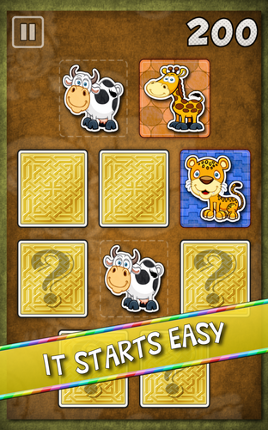 Memory Match Animals screenshot