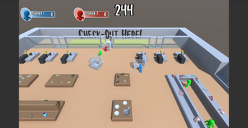 Panic In Grocery Store screenshot