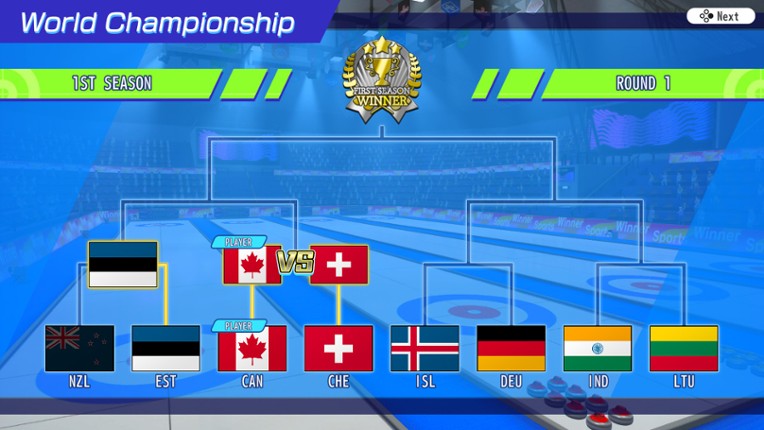 Let's Play Curling!! screenshot