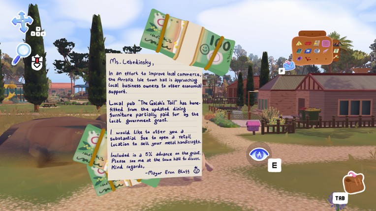 Letters to Arralla screenshot