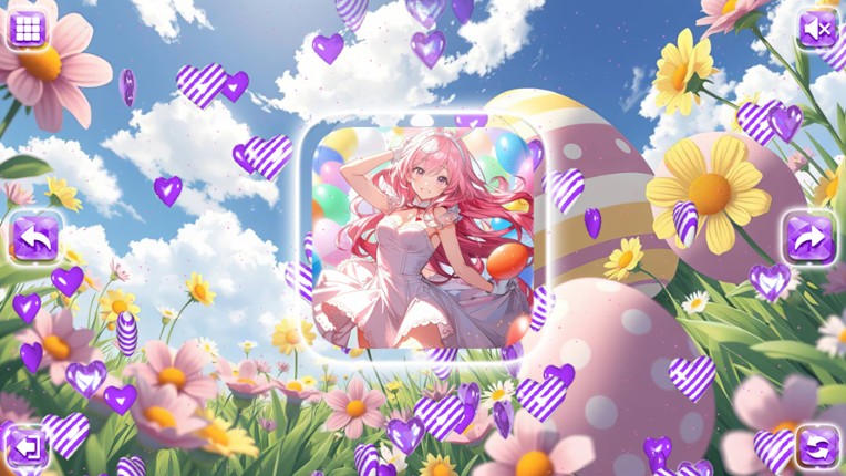 Lovely Anime Puzzle: Easter screenshot
